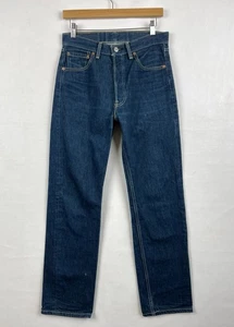Levis 501  Straight Leg Medium Wash Blue Jeans Fits Size 30" Waist - Picture 1 of 15