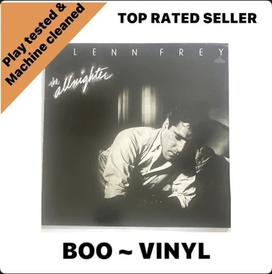 Glenn Frey - The Allnighter - Vinyl Lp Record  1984 - NM / EX - Image 1 of 4