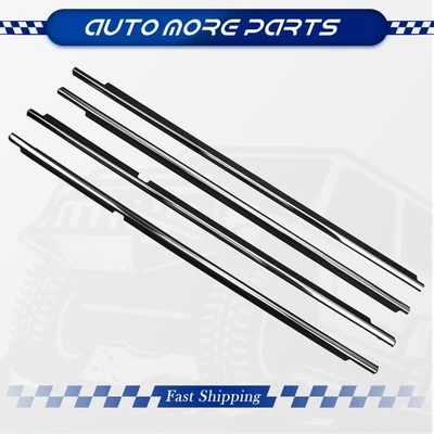 For 98-07 Toyota Land Cruiser Lexus LX470 4x Front & Rear Door Belt Weatherstrip Foto 1 de 4