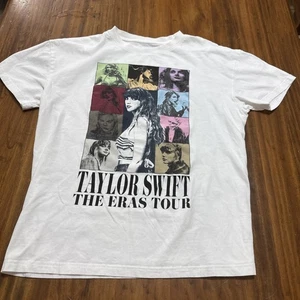 🌙 Taylor Swift | Offizielles T-Shirt Epochen Tour Konzert weiß US-Daten Medium - Bild 1 von 6