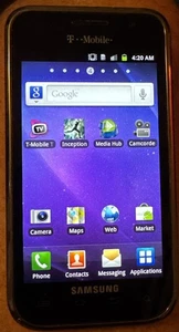 Samsung Galaxy S Vibrant SGH-T959V 8gb (T-Mobile) Gray Fast Ship Very Good Used - Picture 1 of 7