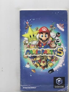 Mario Party 5 Light Wear Nintendo Gamecube Nur Anleitung Original - Bild 1 von 1