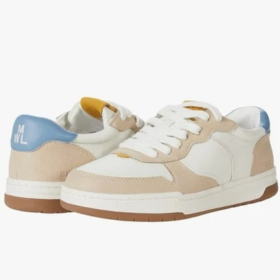 Madewell Unisex Zapatillas de Corte Cuero Neutro y Gamuza Talla Mujer’s 8/Hombre 6.5 Foto 1 de 4