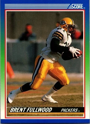 1990 Score - #6 Brent Fullwood - Image 1 of 2