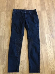 Rock & Republic ~ Kylie Dark Wash Color Block Jeans Größe 14 Hose Skinny Leg - Bild 1 von 1