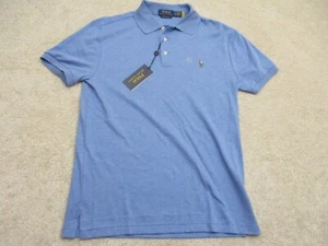 Polo Ralph Lauren Men's Short Sleeve Polo Pony Blue - Small - Picture 1 of 9