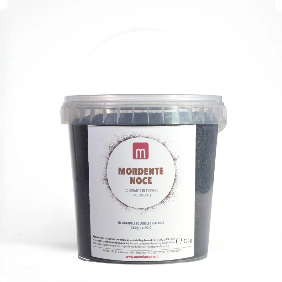 MORDENTE NOCE NATURALE Gr 500 legno granuli alta solubilità acqua Teinte noyer - Immagine 1 di 1