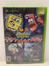 Spongebob Squarepants: Lights, Camera, Pants!, Game & Case (NO Manual), XBOX