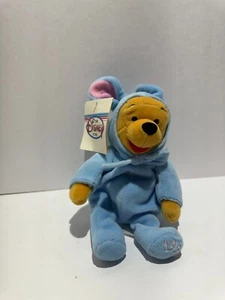 Winnie The Pooh Easter Bunny 8" Mini Bean Bag Plush 1999 Disney Collectible Toy - Picture 1 of 9