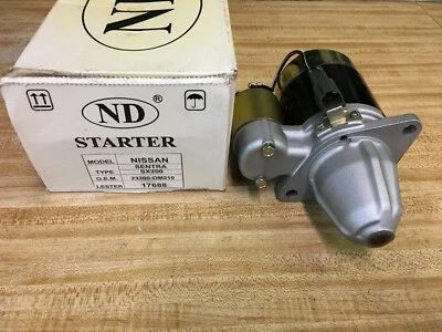 Arranque 17688 Reman NISSAN 200SX SENTRA 1.6L 1995-1999 Foto 1 de 4