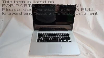 READ DESCRIPTION! Apple MacBook Pro 2009? 15" Laptop 2.53 Ghz Intel Core 2 Duo - Image 1 of 4