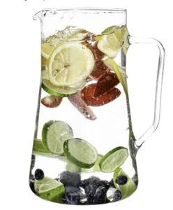 Großer Glaskrug mit Auslauf: 2,5 Qt Glaskrüge mit 2,5 Quart klassisch - Bild 1 von 7