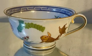 Seltenes HEREND Fischmuster (2734) mit blauer Glasur Fußbecher *4 verfügbar* - Bild 1 von 2