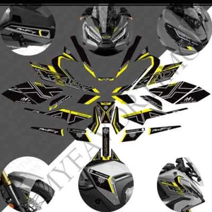 Suitable for Honda X-ADV XADV 750 fuel tank pad knee pad sticker kit 2021-2024 - Picture 1 of 12