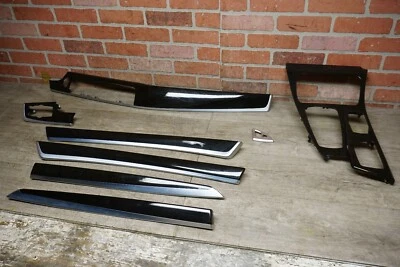 MADERA 2011-2016 BMW 535I F10 SEDÁN INTERIOR PUERTA TABLERO CONSOLA JUEGO DE MOLDURAS OEM Foto 1 de 4