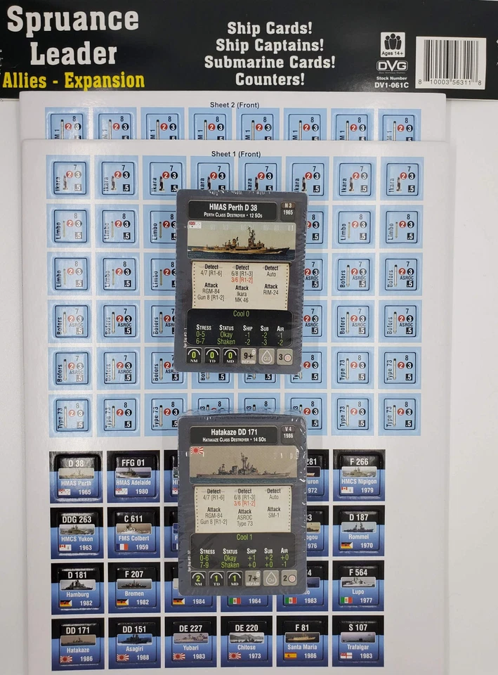 DVG Spruance Leader: Allies Expansion Pack 3 New In Zip Fast Shipping - Image 1 of 1