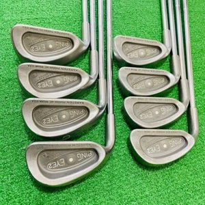 PING Left Handed Iron Set EYE2+ 3-9,W,S ZZ LITE Shaft Left Handed STORE - Picture 1 of 9