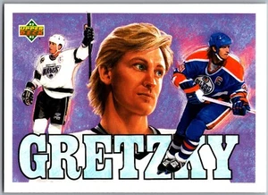 92-93 UPPER DECK HOCKEY HEROES - WAYNE GRETZKY - FREE COMBINED SHIPPING - Foto 1 di 10