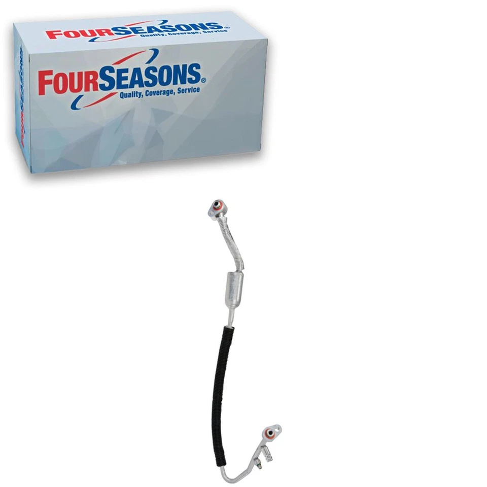 Manguera de descarga de refrigerante de aire acondicionado 4 estaciones para Ford E-350 Super Duty 2007-2015 Foto 1 de 4