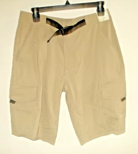 Pantalones Cortos Para Hombre Carga Talla 30 Tostado Cinturón Vida Exterior NUEVO - Imagen 1 de 2