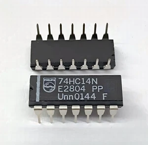 Philips 74HC14N IC DIP14 #YR005 5 piezas - Imagen 1 de 1