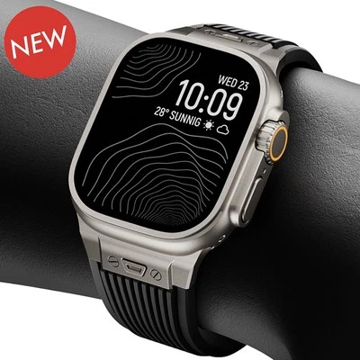 Correa deportiva de silicona para pulsera de Apple Watch Ultra 2/1 49/46/45/44mm - Imagen 1 de 4
