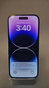 Apple iPhone 14 Pro - 256 GB - Deep Purple Physical Sim Excellent - Photo 1 sur 3