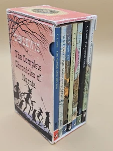The Chronicles of Narnia C.S. Lewis 1967 Penguin PB Box Set Complete 7 Vols. - Imagen 1 de 16