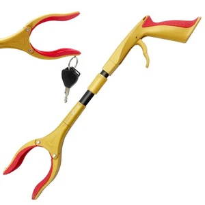 Grabber Reacher Tool - Latest Version 19 Inch Gold&Black, Foldable Pick Up St... - Picture 1 of 6