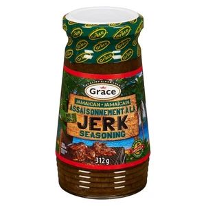 Grace Jamaican Jerk Condimento (SUAVE) Auténtico Marinado Jamaicano (Pack de 2) - Imagen 1 de 4