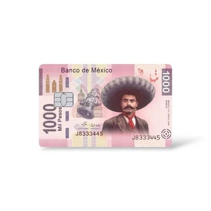 Banco de Mexico Credit Card Sticker Debit Skin Decal Cover Art 2 - Picture 1 of 4