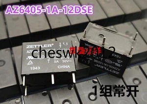 5 PCS NEW AZ9405-1A-12DSE relay 12VDC 10A 4-pin ZETTLER - Picture 1 of 3