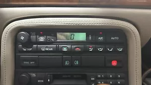 Jaguar XK8 XKR AC Climate Temperature & Hazard Fog Light Control OEM 102K Miles - Picture 1 of 9