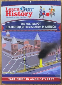 Learn Our History ~ The Melting Pot: The History of Immigration in America ~DVD - Picture 1 of 2