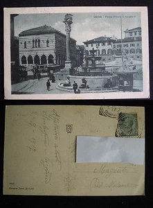 ***UDINE - PIAZZA VITTORIO EMANUELE II*** VIAGGIATA (1917) - Picture 1 of 1