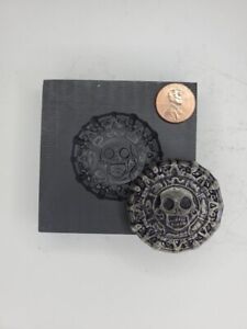 3D Graphite mold Aztec ingot  Mold Gold Silver Copper Melting Casting Refining