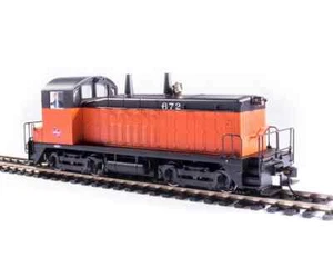 Broadway Limited #6729 EMD NW2, MILW 672, Orange & Black, Paragon4 Sound/DC/DCC - Picture 1 of 1