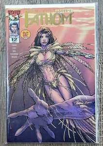 Fathom #12 DF Gold Foil Variant, COA Limited, Michael Turner, Untouched - Picture 1 of 3