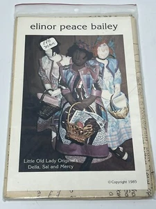 Little Old Lady Originals Doll & Clothes UNCUT Sewing Pattern Della Sal Mercy  - Picture 1 of 2