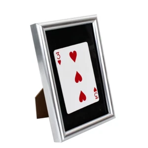 SIGNED CARD THRU THE FRAME – Incredible Visual Magic Trick  - Picture 1 of 4