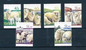 NEW ZEALAND SG1579/84 1991 SHEEP MNH Unmounted Mint Set - Picture 1 of 2