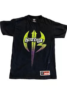 WWE WWF The Hardy Boys T-Shirt Size Small Matt Jeff Logo Vtg Tag Team Mens - Picture 1 of 8
