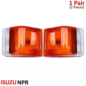For Isuzu Elf NPR NKR 115 1985 93 Pair Side Corner Lamp Fernder Lamp Light - Picture 1 of 7