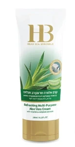 H&B 180ml 6,15 Oz Erfrischende Mehrzweck Aloe Vera Creme Totes Meer Mineralien - Bild 1 von 3