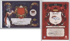 2010 Panini Crown Royale Rookie Royalty Materials /299 Tim Tebow #11 Rookie RC