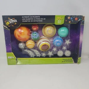 Edu Science Ultimate 3-D Glow in the Dark Planets PLUS Bonus Stars New In Box - Picture 1 of 14