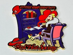 Red Hat Society Ladies Lapel Pin Express your Creativity Crafting Scrapbooking - Picture 1 of 2