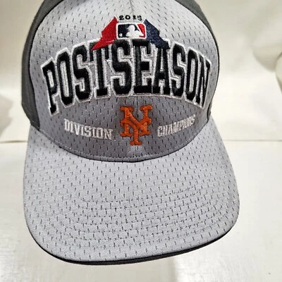 NY Mets 2015 Post Season Baseball Cap Hat Forty Seven 47 Brand Snap Back NWOT - Image 1 of 4