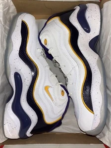 New Nike Air Zoom Flight 96 “Lakers Kobe Bryant” 317980-100 Size 10 Very RARE DS - Picture 1 of 12
