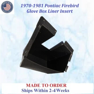 NUEVO 1970-1981 PONTIAC FIREBIRD GUANTERA FORRO #FBD-GBX-015 Foto 1 de 3